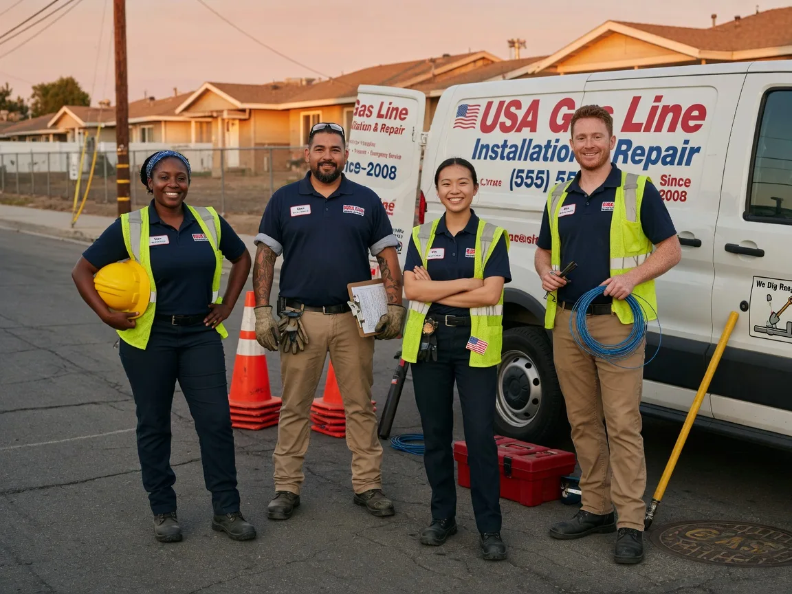 Gas Line Installation company in Lake Odessa, MI