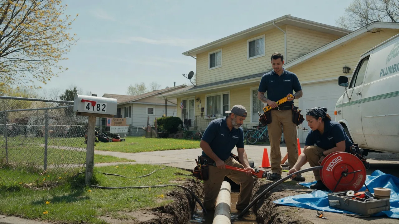 Gas Line Repair in Lake Odessa, MI near me